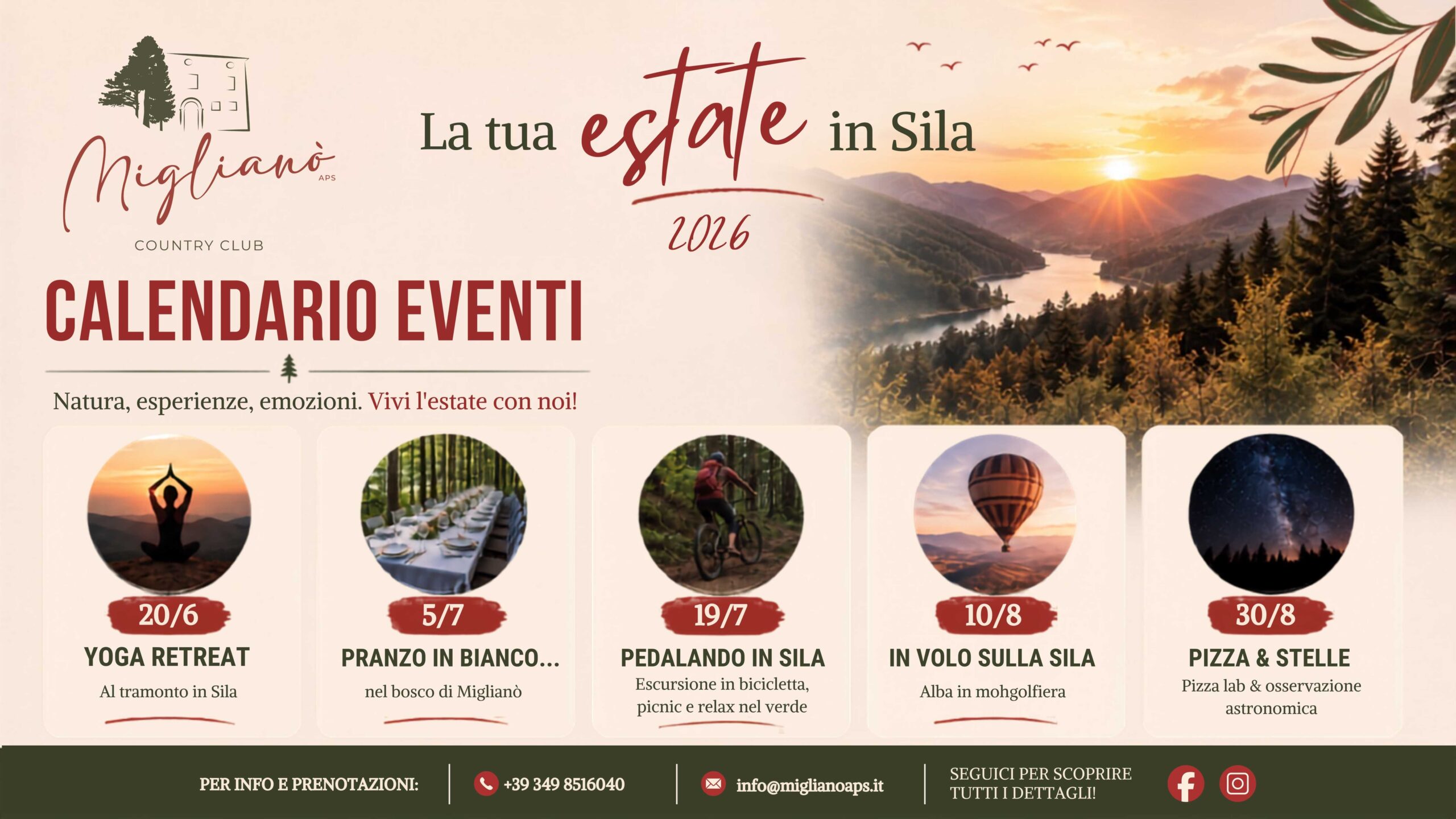 eventi in Sila