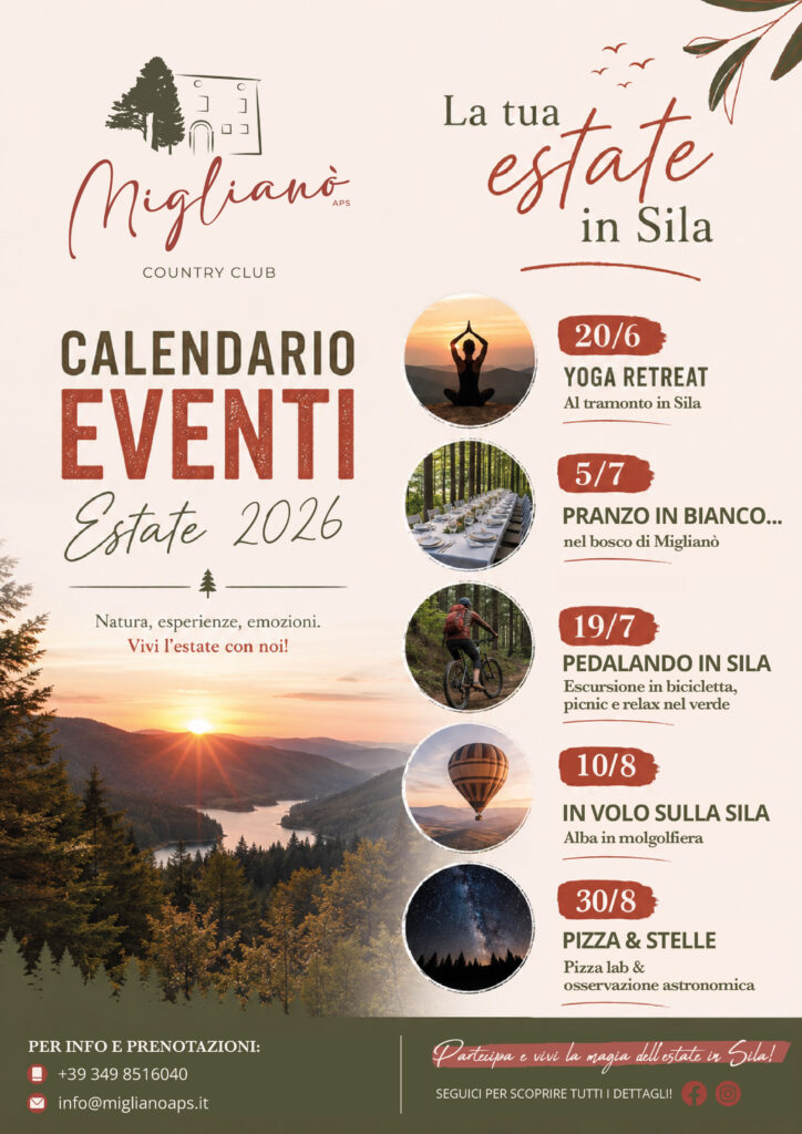 eventi in Sila